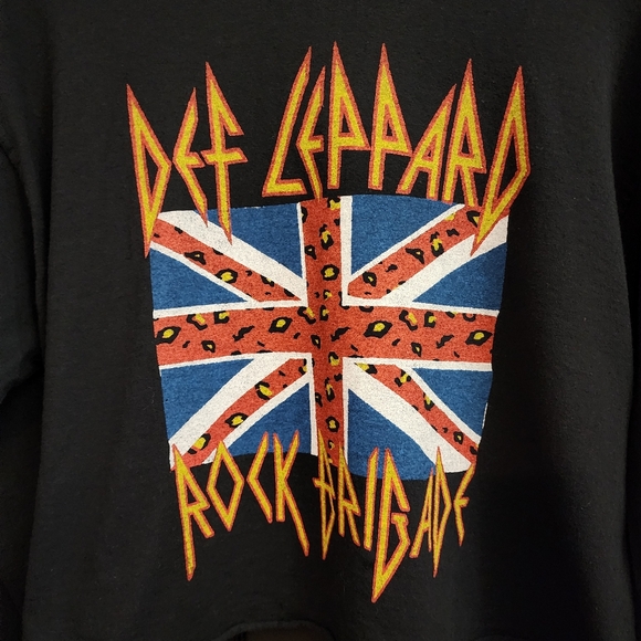 DAY Def Leppard Long Sleeve Crop Tee - Picture 6 of 16